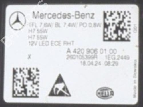 Right headlight MERCEDES-BENZ CITAN Box Body/MPV (W420) 1.5 110 CDI (420.623, 420.625) | BP32402452C29 