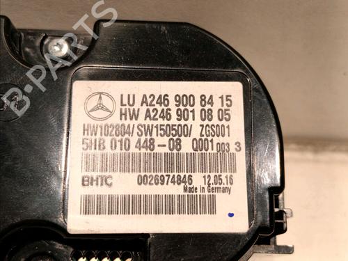 Climate control MERCEDES-BENZ B-CLASS Sports Tourer (W246, W242) B 160 CDI / d (246.211) | BP16979317I5 