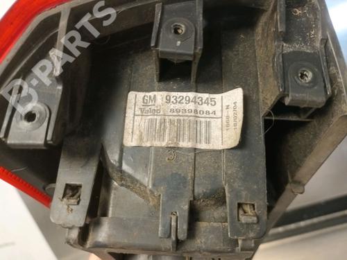 Left taillight OPEL MERIVA A MPV (X03) 1.7 DTI (E75) | BP11921298C34 