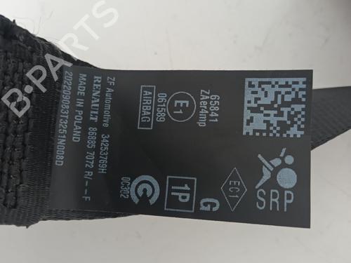 Front left seatbelt RENAULT TWINGO III (BCM_, BCA_) 1.0 SCe 65 (BCMJ) | BP31351926I26 