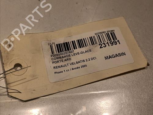 Right rear window switch RENAULT VEL SATIS (BJ0_) 2.2 dCi (BJ0E, BJ0F) | BP15492039I28 