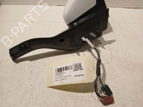 Right mirror PEUGEOT 208 I (CA_, CC_) 1.6 HDi / BlueHDi 75 | BP18731887C27 