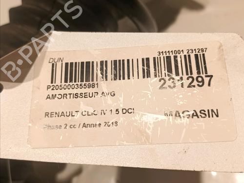 Left front shock absorber RENAULT CLIO IV (BH_) 1.5 dCi 75 | BP15503785M16 