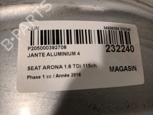 Rim SEAT ARONA (KJ7, KJP) 1.6 TDI | BP18277021C45 