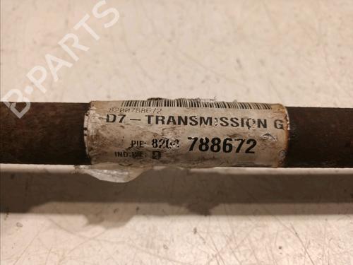 Left front driveshaft RENAULT MEGANE III Hatchback (BZ0/1_, B3_) 1.6 16V Hi-Flex (BZ03) | BP18779525M38 