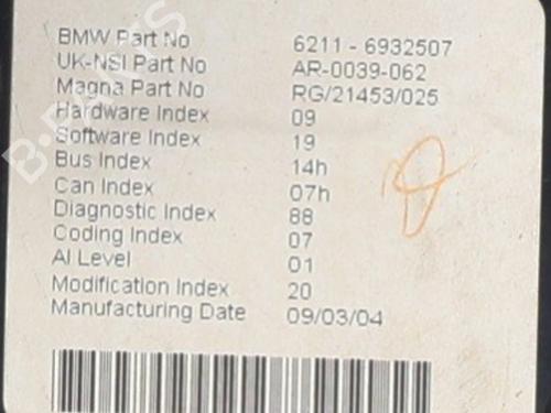 Instrument cluster MINI MINI (R50, R53) One D | BP38458501C47 - Image 5