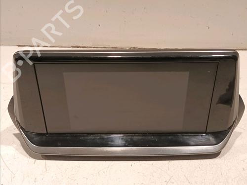 Used Display monitor PEUGEOT 208 II (UB_, UP_, UW_, UJ_) 1.5 BlueHDI 100 (102 hp) 18351268