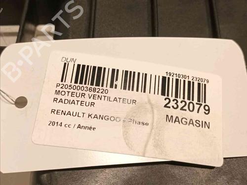 Radiator fan RENAULT KANGOO / GRAND KANGOO II (KW0/1_) 1.6 16V FLEX (KW01) | BP21782255M35 