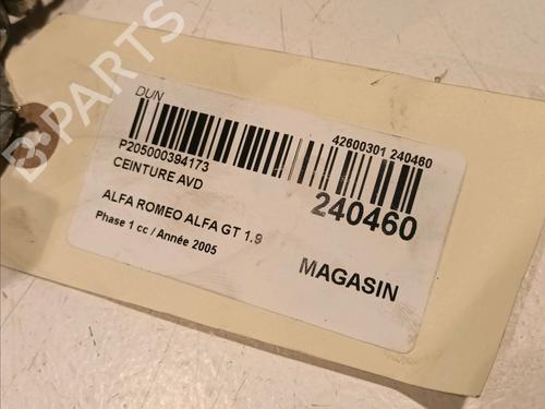Høyre foran beltestrammer ALFA ROMEO GT (937_) 1.9 JTD (937CXN1B) | BP18103975C88 