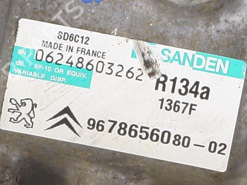 AC compressor CITROËN C3 II (SC_) 1.4 HDi 70 (SC8HZC, SC8HR0, SC8HP4) | BP30142740M34