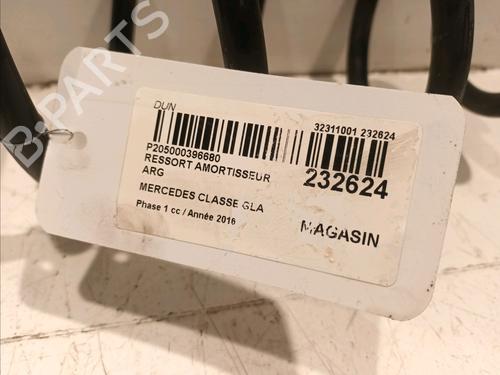 Shock absorber spring MERCEDES-BENZ GLA-CLASS (X156) GLA 200 (156.943) | BP18414909C152 