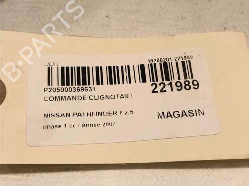 Steering column stalk NISSAN PATHFINDER III (R51) 2.5 dCi 4WD | BP16276860I23 