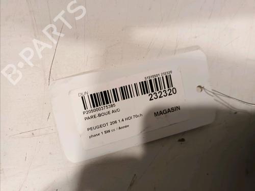 Wheel arch PEUGEOT 206 SW (2E/K) 1.4 HDi | BP16751680C56 