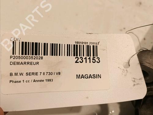 Starter BMW 7 (E32) 730 i, iL V8 | BP14996142M8 