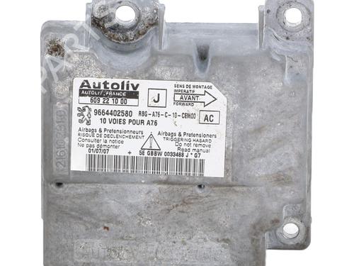 Used ECU airbags ECU airbags PEUGEOT 207 CC (WD_) 1.6 16V (120 hp) 33715516 33715516