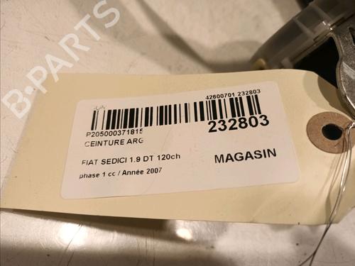 Rear left belt tensioner FIAT SEDICI (189_) 1.9 D Multijet | BP16430468C89 