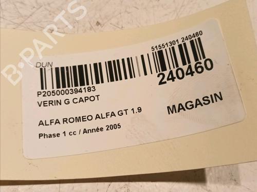 Hood lift support ALFA ROMEO GT (937_) 1.9 JTD (937CXN1B) | BP18103983C139 