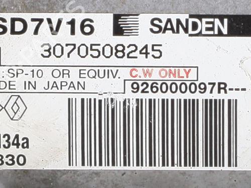 AC compressor DACIA DUSTER (HS_) 1.6 16V Hi-Flex | BP30655290M34 