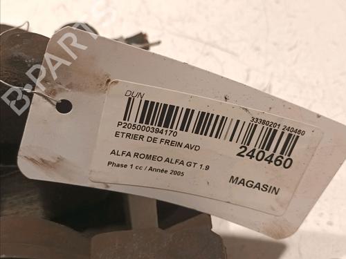 Right front brake caliper ALFA ROMEO GT (937_) 1.9 JTD (937CXN1B) | BP18103963M104 