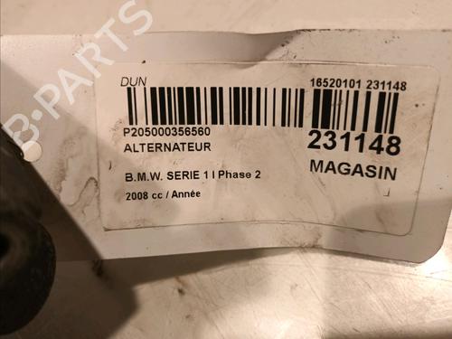 Alternator BMW 1 (E81) 120 i | BP15685432M7 