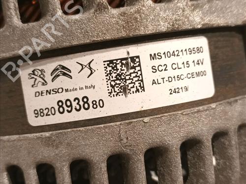 Alternator PEUGEOT 308 II (LB_, LP_, LW_, LH_, L3_) 1.5 BlueHDI 100 | BP18481349M7 