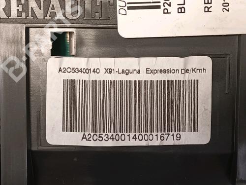 Instrument cluster RENAULT LAGUNA III (BT0/1) 2.0 dCi (BT0M, BT0N, BT0S, BT19, BT1F) | BP10296401C47 