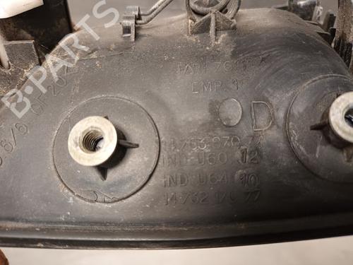 Front right exterior door handle CITROËN JUMPY I Van (BS_, BT_, BY_, BZ_) 1.9 D 70 | BP20601625C129 