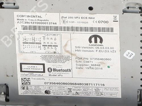 Radio PEUGEOT BOXER Van 2.2 HDi 150 | BP31939256E6 - Image 5