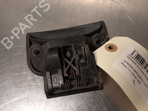 Front right exterior door handle CITROËN BERLINGO / BERLINGO FIRST MPV (MF_, GJK_, GFK_) 1.9 D (MFWJZ) | BP20602002C129 