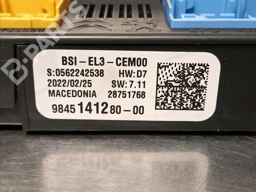 Fuse box CITROËN C3 / C3 ORIGIN III (SX) 1.2 THP 110 | BP11762900E1 