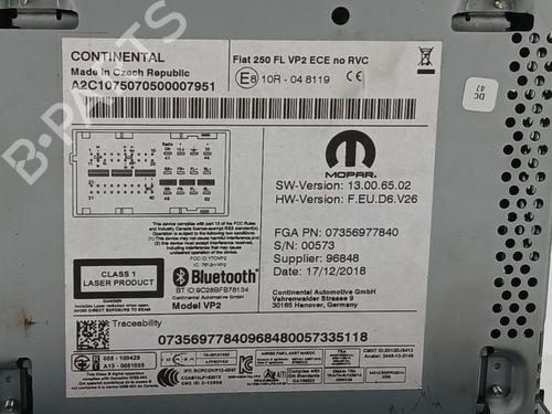 Radio CITROËN JUMPER II Van 2.0 BlueHDi 130 | BP31351990E6 - Image 2