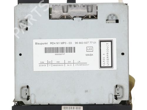 Radio CITROËN BERLINGO Box Body/MPV (B9) 1.6 HDi 90 16V | BP11125893E6 