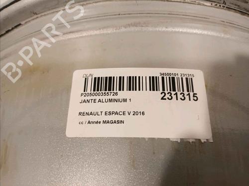 Rim RENAULT ESPACE V (JR_)  | BP28138722C45 