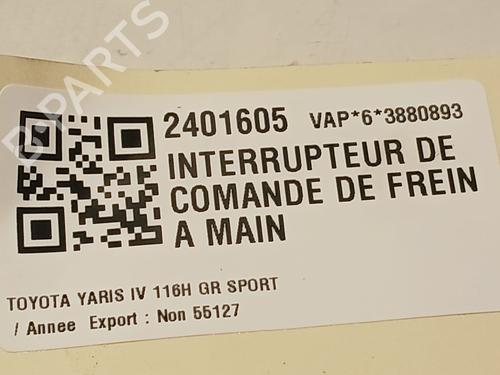 Switch TOYOTA YARIS (_P21_, _PA1_, _PH1_) 1.5 Hybrid (MXPH13) | BP21802324I30 