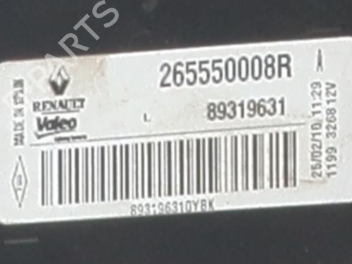 Left taillight RENAULT MEGANE III Coupe (DZ0/1_) 1.5 dCi (DZ09, DZ0D, DZ1F, DZ1G, DZ14, DZ29) | BP29554420C34 