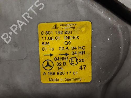 Left headlight MERCEDES-BENZ A-CLASS (W168) A 140 (168.031, 168.131) | BP21605009C28 