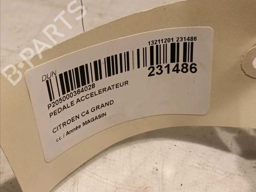 Pedal CITROËN C4 Grand Picasso II (DA_, DE_) 2.0 BlueHDi 150 | BP16047438I4 