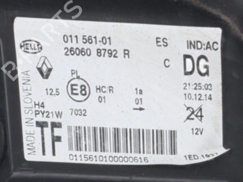 Left headlight RENAULT TWINGO III (BCM_, BCA_) 0.9 TCe 90 (BCM9, BCM2) | BP36693025C28 - Image 7