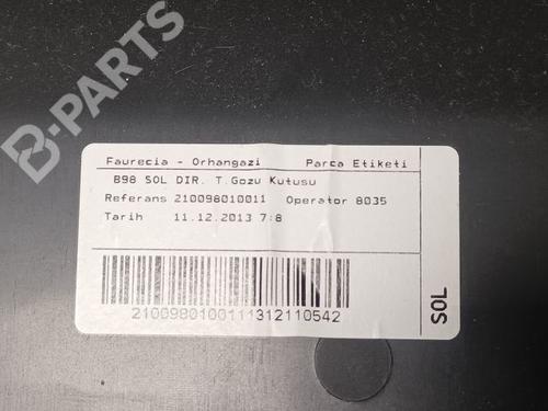Glove box RENAULT CLIO IV (BH_) 1.2 16V | BP9337848C95 