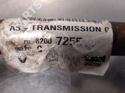 Left front driveshaft RENAULT MEGANE III Grandtour (KZ0/1) 2.0 dCi (KZ0L) | BP9332200M38 