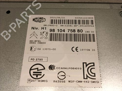 Radio PEUGEOT 508 I (8D_) 2.0 BlueHDi 150 | BP16555159E6 
