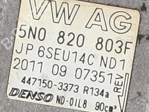 AC compressor VW GOLF VI (5K1) 1.6 TDI | BP31124679M34 