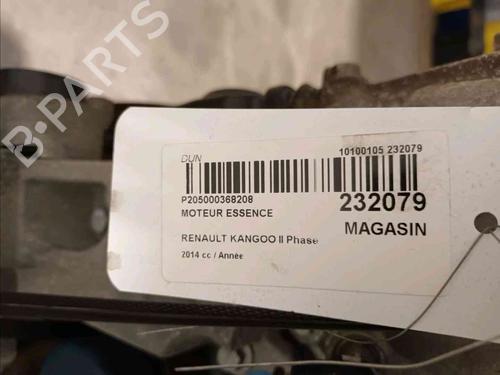 Motor RENAULT KANGOO / GRAND KANGOO II (KW0/1_) 1.6 16V FLEX (KW01) | BP21782254M1