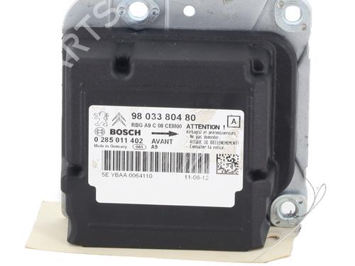 Used ECU airbags ECU airbags PEUGEOT 208 I (CA_, CC_) 1.4 HDi (68 hp) 36035032 36035032