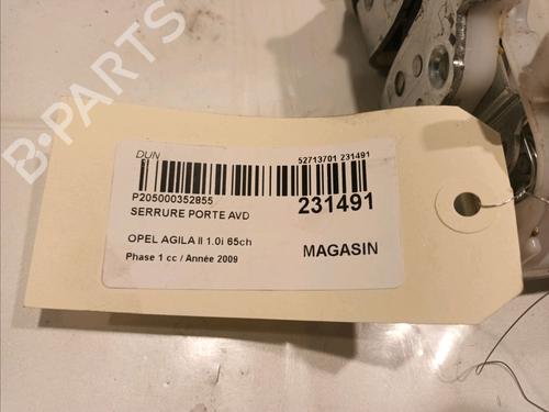 Front right lock OPEL AGILA B (H08) 1.0 (F68) | BP15046835C97 