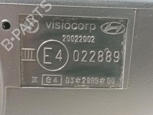 Right mirror HYUNDAI i20 I (PB, PBT) 1.1 CRDi | BP16430511C27 