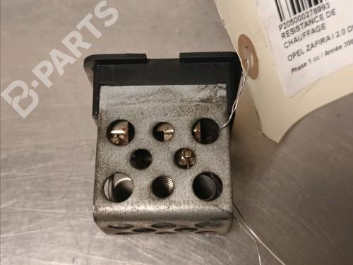 Used Heater resistor OPEL ZAFIRA A MPV (T98) 2.0 DI 16V (F75) (82 hp) 11676819