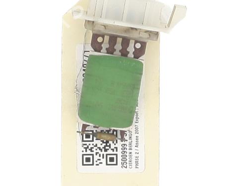 Used Heater resistor CITROËN BERLINGO Box Body/MPV (B9) 1.6 HDi 75 (75 hp) 28138627