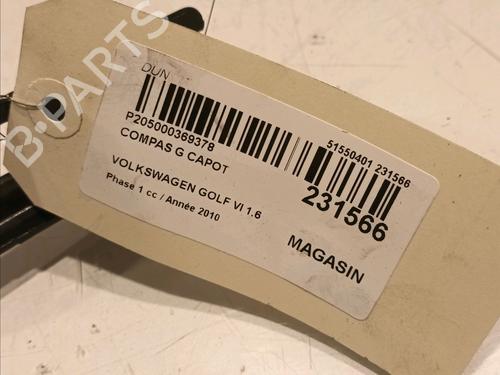 Hinge/Door check strap VW GOLF VI (5K1) 1.6 TDI | BP16313564C146 