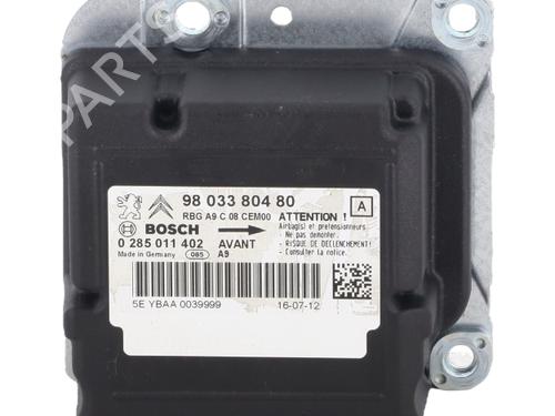 Used ECU airbags ECU airbags PEUGEOT 208 I (CA_, CC_) 1.6 HDi (92 hp) 40616277 40616277